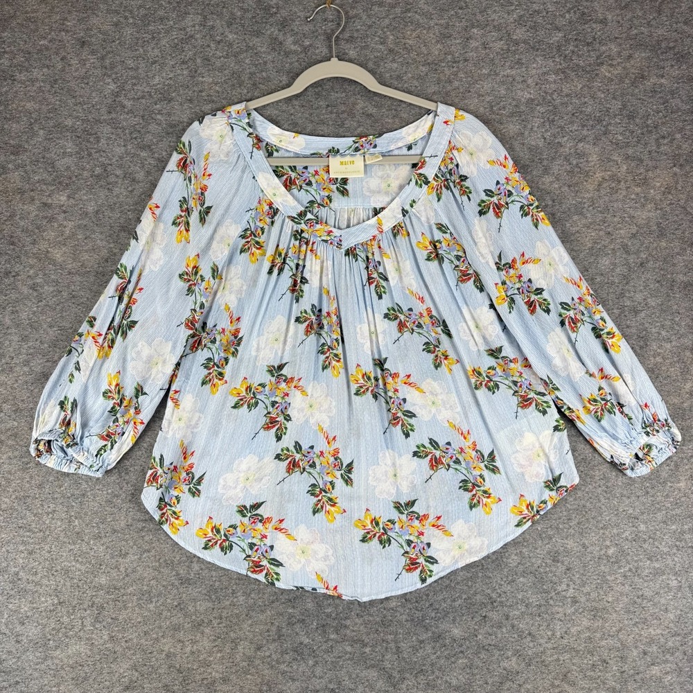 Maeve Anthropologie Boswell Blouse Floral Viscose Womens 4